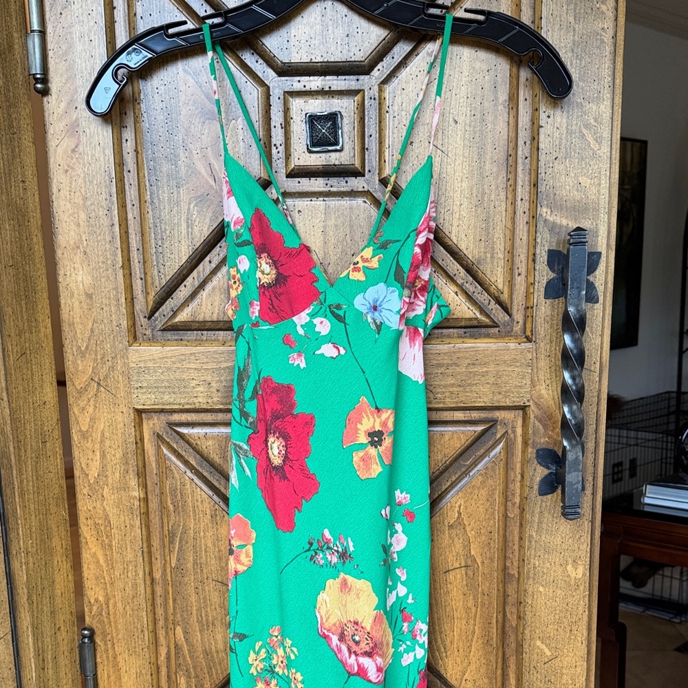 Kiss The Sky Floral Maxi Dress Size XS